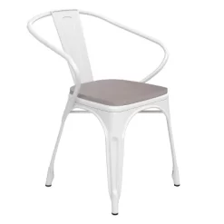 Emma And Oliver Metal Indoor-Outdoor Stacking Chair With Vertical Slat Back, Arms And All-Weather Polystyrene Seat 18 Emma And Oliver Metal Indoor-Outdoor Stacking Chair With Vertical Slat Back, Arms And All-Weather Polystyrene Seat -Outdoor Furniture Store GUEST ee87234b 567e 472a af4b 0b4505d7b222