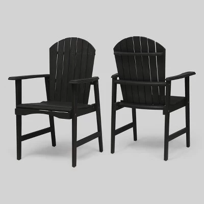 2pk Malibu Acacia Wood Patio Adirondack Dining Chairs - Christopher Knight Home 11 2pk Malibu Acacia Wood Patio Adirondack Dining Chairs - Christopher Knight Home - Image 9