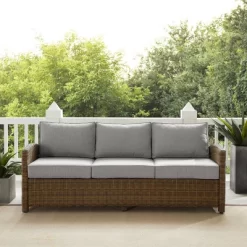 Bradenton Outdoor Wicker Sofa - Crosley -Outdoor Furniture Store GUEST f21b75b0 b8fa 4a07 b35a 4220d6d794b9