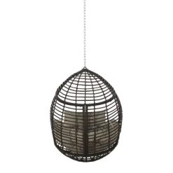 Morris Indoor/Outdoor Wicker Hanging Chair With 8' Chain - Christopher Knight Home -Outdoor Furniture Store GUEST f23f09bd fa96 40d4 ab3d d370abc1c4a5