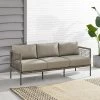 Cali Bay Outdoor Wicker Sofa - Taupe/Light Brown - Crosley -Outdoor Furniture Store GUEST f5998894 c3be 41a8 874d f403520229b6