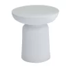 18"x17" Contemporary Garden Stool - White - Olivia & May 1 18"x17" Contemporary Garden Stool - White - Olivia & May -Outdoor Furniture Store GUEST f5d61979 a042 453f bca7 340822b88cde