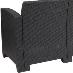 Emma And Oliver Faux Rattan Sofa With All-Weather Cushions -Outdoor Furniture Store GUEST f76590b2 3bfc 44c8 bef2 4ab66a93ead5