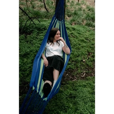 Stansport Balboa Packable Cotton Blend Hammock 78" X 57" 8 Stansport Balboa Packable Cotton Blend Hammock 78" X 57" - Image 6