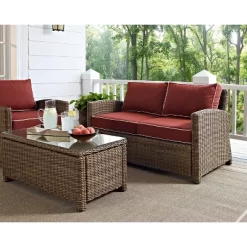 Bradenton Outdoor Wicker Loveseat - Crosley -Outdoor Furniture Store GUEST f7fee3e3 5a4f 4e06 b487 735845cd59c9
