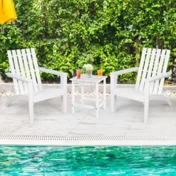 Costway 2PCS Patio Adirondack Chair Side Table Set Solid Wood Garden Deck White 12 Costway 2PCS Patio Adirondack Chair Side Table Set Solid Wood Garden Deck White -Outdoor Furniture Store GUEST f81a77c8 ea60 4a54 8bf9 aae244228ccb