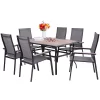 7pc Patio Set With Steel Table & Aluminum Frame Sling Chairs - Captiva Designs -Outdoor Furniture Store GUEST f84eb2bf bd29 4f42 9195 459572760ebf