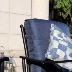 2pc Steel Outdoor Patio Accent Chairs - Lokatse -Outdoor Furniture Store GUEST f86b07f1 01f2 4902 ba9f 6a1455105977