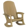 Semco Rockaway Heavy-Duty Outdoor Rocking Chair W/Low Maintenance All-Weather Porch Rocker & Easy Assembly For Deck And Patio, Taupe (2 Pack) -Outdoor Furniture Store GUEST f875e17f 3232 4ad4 98ca e11b224dfbe2