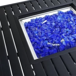 5pc Outdoor Conversation Set With Swivel Chairs & 28" Square Propane Fire Table - Captiva Designs -Outdoor Furniture Store GUEST f92a8ace c8ee 490c 9814 b96662e5479b 1