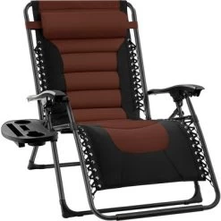 Best Choice Products Oversized Padded Zero Gravity Chair, Folding Outdoor Patio Recliner W/ Headrest, Side Tray -Outdoor Furniture Store GUEST fa337ca3 0d28 47b9 8a14 20d1d78f3ffa