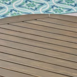 Bruna 3pc Wood & Wicker Bistro Set - Gray/Gray - Christopher Knight Home -Outdoor Furniture Store GUEST fab79ce8 bf08 41bd 8a44 ed2fa67fc5b1