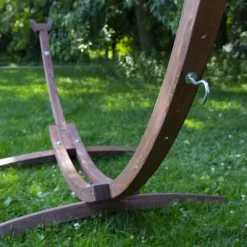 Vivere 10ft Solid Pine Arc Stand FSC Certified - Pine Color -Outdoor Furniture Store GUEST fdbd2e13 3d3e 4447 8c40 0dc5372d9778