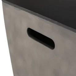 Cape Coral 5pc Outdoor 4 Seater Aluminum Chat Set With Fire Pit - Silver/Khaki - Christopher Knight Home -Outdoor Furniture Store GUEST fe1e6cec 6d81 41b7 b175 9923b98657b4