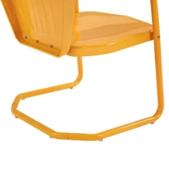 Griffith Metal Chair Tangerine - Crosley -Outdoor Furniture Store GUEST fe40fb46 edb0 4569 a3a1 68113f00f0b2