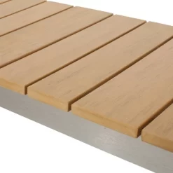 Cibola Outdoor Aluminum Dining Bench - Natural/Silver - Christopher Knight Home -Outdoor Furniture Store GUEST fec55fa9 0f16 41b9 8c1d 1220c74f2875