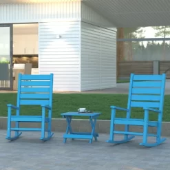 Emma And Oliver Portable Folding HDPE Adirondack Side Table For Indoor/Outdoor Use -Outdoor Furniture Store GUEST fed8cb4a 4dac 4037 9f80 98b71fb93108