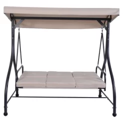 Costway Converting Outdoor Swing Canopy Hammock 3 Seats Patio Deck Furniture Beige 7 Costway Converting Outdoor Swing Canopy Hammock 3 Seats Patio Deck Furniture Beige -Outdoor Furniture Store GUEST ff1abed9 b374 4b77 bb9f 3adebd65813a