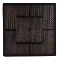 5pc Set With 42" Square Outdoor Aluminum Fire Table & Four Chairs - Oakland Living -Outdoor Furniture Store GUEST ff227bf7 fa2c 49d6 a078 b3101b99e465